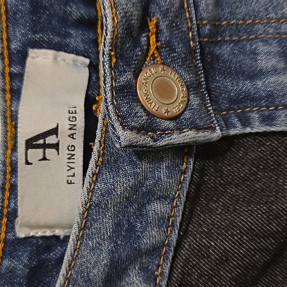 Flying Angel High Rise Shorts NWT - Picture 2 of 6